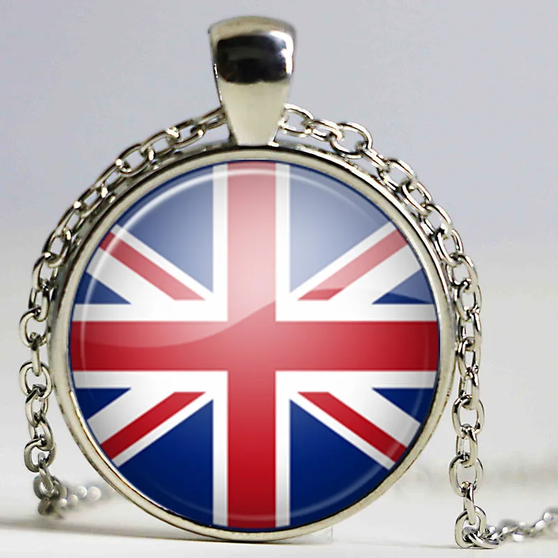 Американский Бразилия Австралия российский флаг ожерелье ювелирные изделия