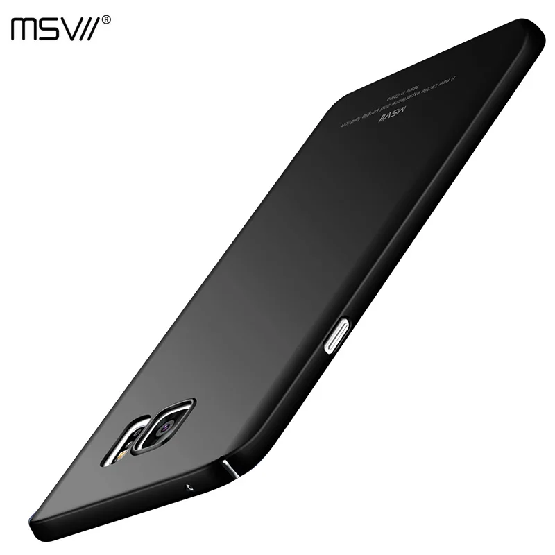 Брендовый роскошный защитный чехол MSVII для Samsung Galaxy Note 5 простой/Матовый