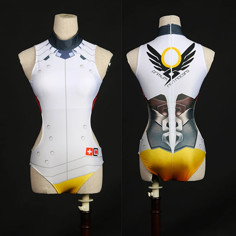 Часы для игры ow ангела Циглер купальный костюм костюмированная игра цельный