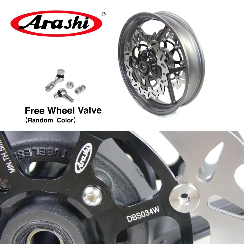 Передний диск тормозного диска Arashi ZX6R 05 12 для KAWASAKI ZX 6R 2005 2012 2006 2007 2008 2009 2010 2011
