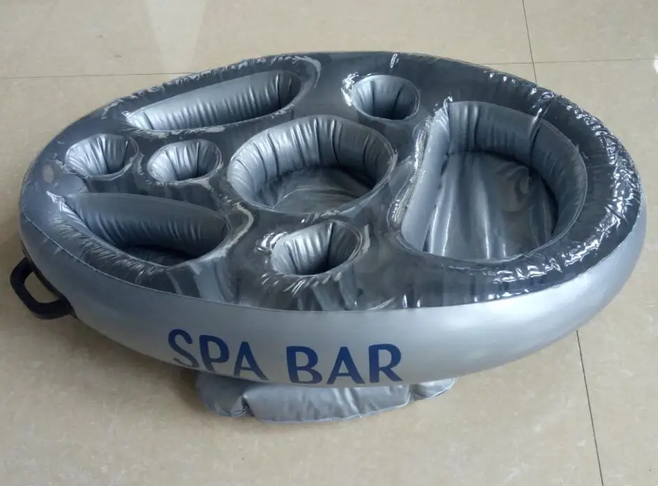 

Inflatable Spa Bar Hot Tub Spas Pool Floating Drinks and Food Holder Tray