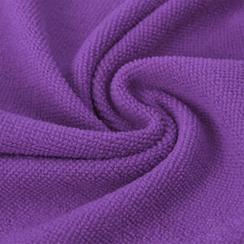 purple 5 шт. микрофибра для чистки авто мягкая ткань для мытья полотенец тряпка 20*20 см для чистки автомобиля Микро волокно для мытья полотенец тряпка - Цвет: purple