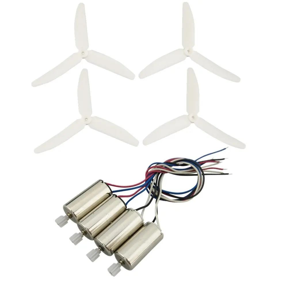 Обновленные 4 шт. моторов и главных трех лопастей пропеллеров для Syma X5HW X5HC X5UW X5UC