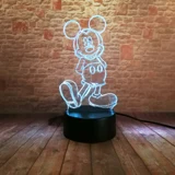 Трицератопс динозавр 3D иллюзия Лампа 7 цветов Изменение дистанционного сенсорный светодиодный ночной Светильник дети Lampara Детские спальные декора подарки на Рождество
