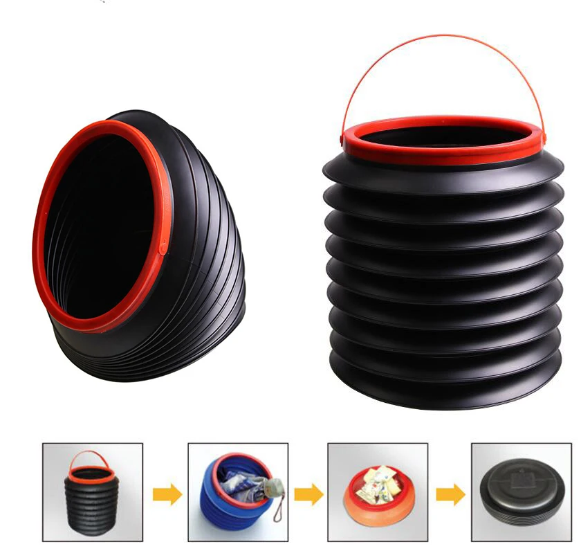 ABS ведро для рыбалки продвижение складное Автомойка Открытый Рыболовные