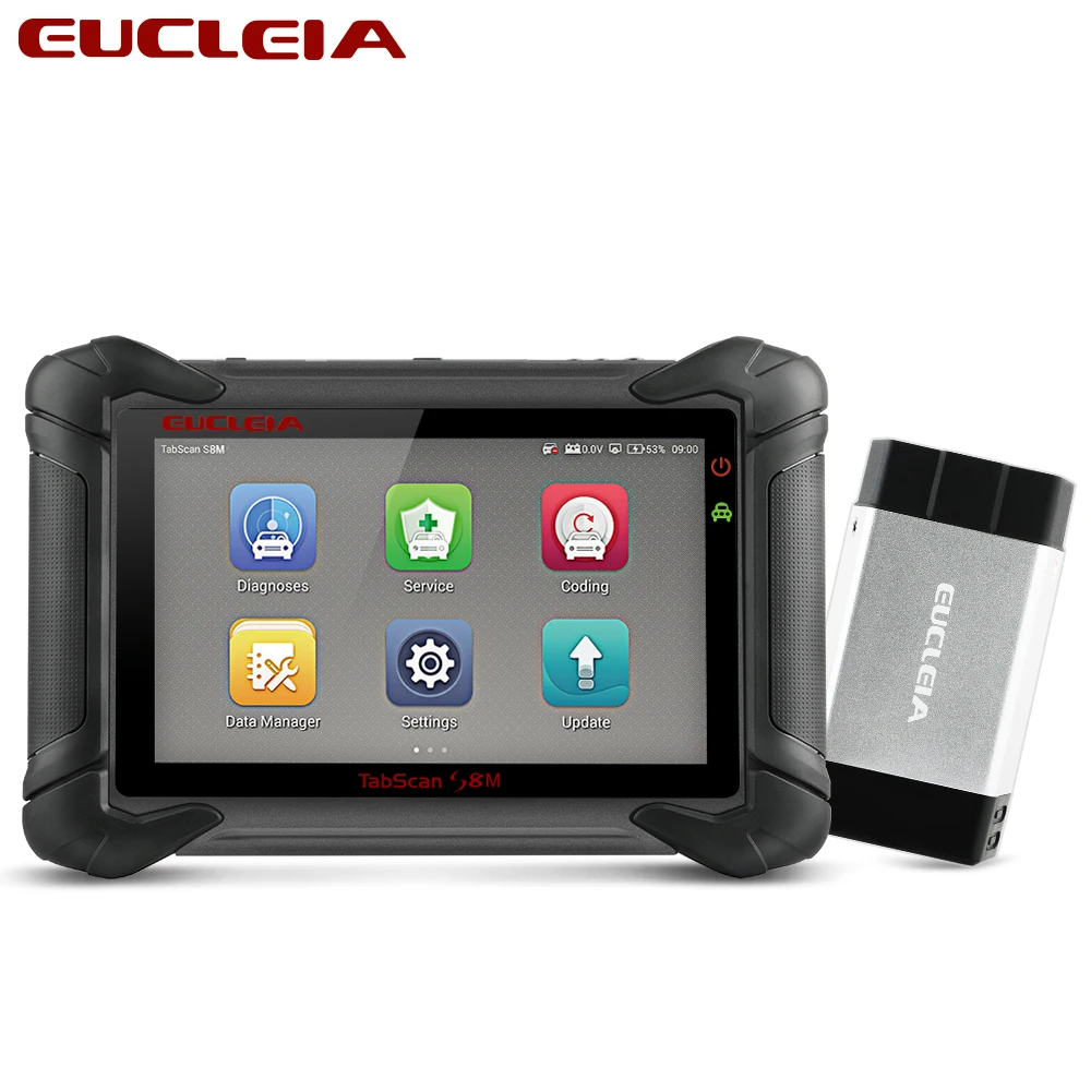 EUCLEIA S8M ECU программист полная система OBD2 сканер Immo Oil TPA BMS DPF EPB сброс