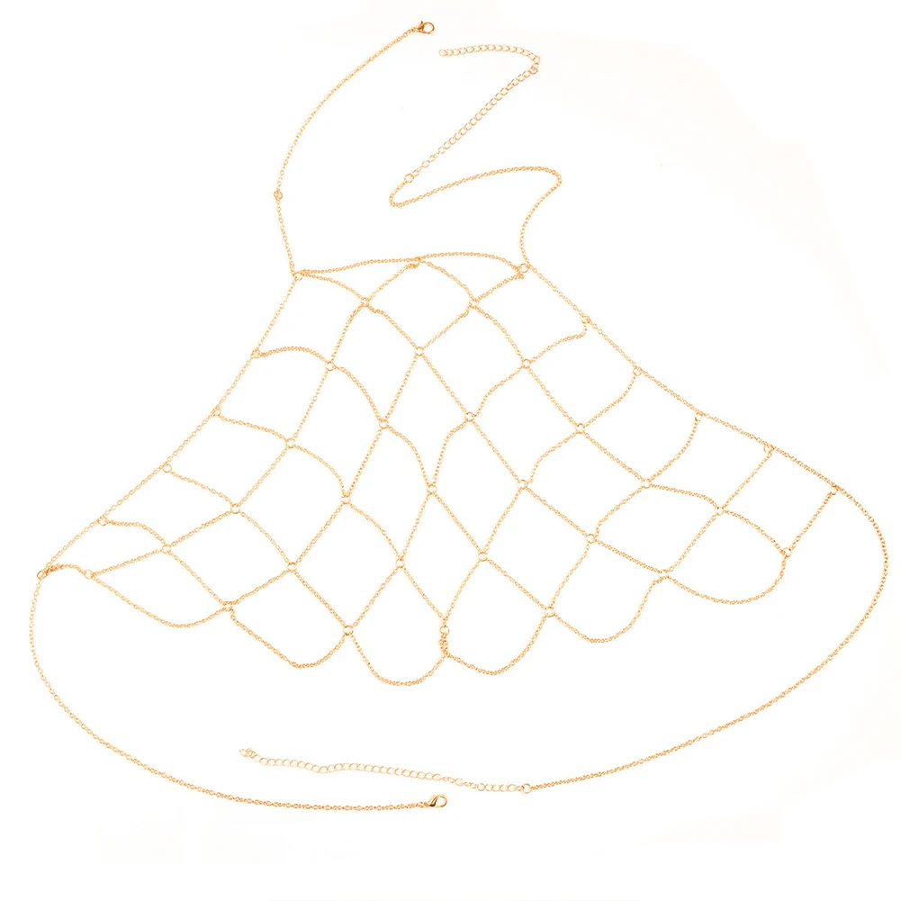 Украшения для тела Бикини с сеткой ожерелье Fabala нагрудная цепочка | и аксессуары