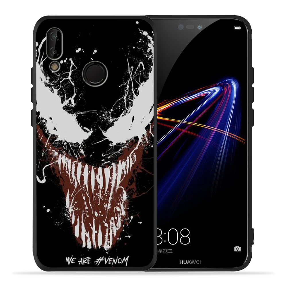 Чехол для huawei P20 Lite P30 Pro P10 Lite P8Lite P9Lite чудо-яд Дэдпул Человек-паук Мягкий чехол для huawei P Smart