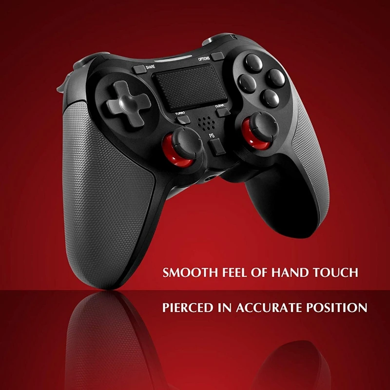Беспроводной Bluetooth контроллер геймпад для sony Ps4 с двойной вибрацией и пусковыми кнопками для Playstation 4 и компьютера Acce