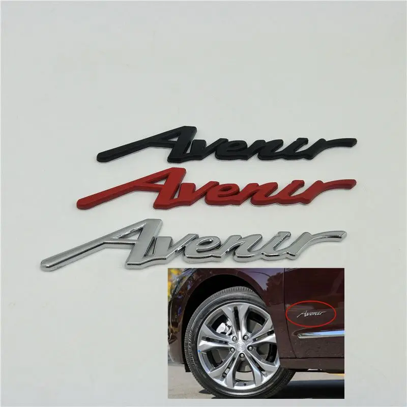 Для Buick Лакросс Avenir передней двери сбоку Эмблема Fender табличка с логотипом эмблемы