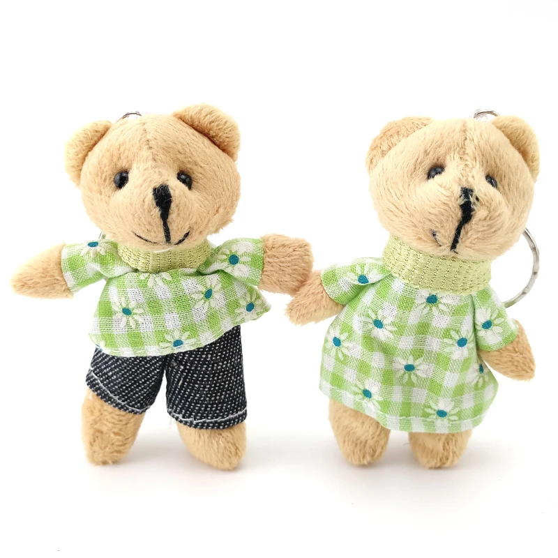 8 5 см пара плюшевых мишек с шарфом мягкая Животные медведь милые мягкие милая