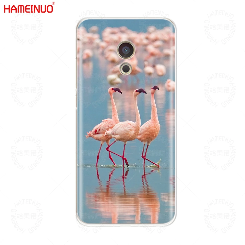 HAMEINUO красивый чехол с фламинго для Meizu M6 M5 M5S M2 M3 M3S MX4 MX5 MX6 PRO 6 5 U10 U20 note plus | Мобильные