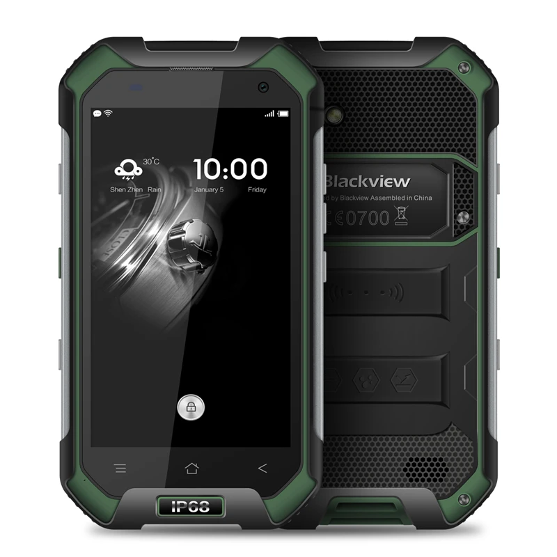 Оригинал Blackview BV6000S Водонепроницаемый сотовых телефонов 4 7 дюйма Android 6 0 мобильный