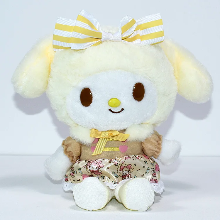 Мягкие плюшевые игрушки OCHGEP с бантом из мультфильма My Melody 4 шт./компл. для