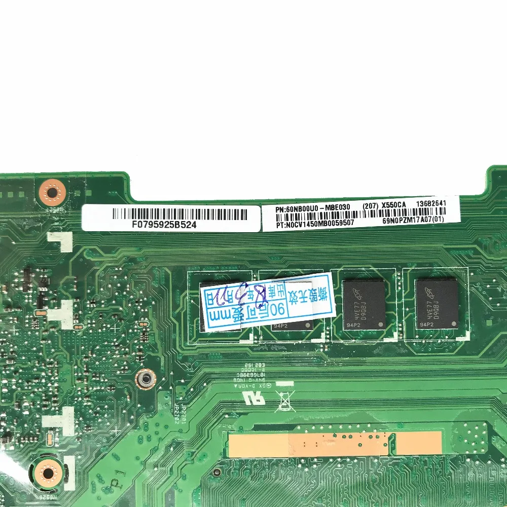 Для Asus X550CA стильная материнская плата для ноутбука X550CC основная REV: 2 0 с 2117U HM76