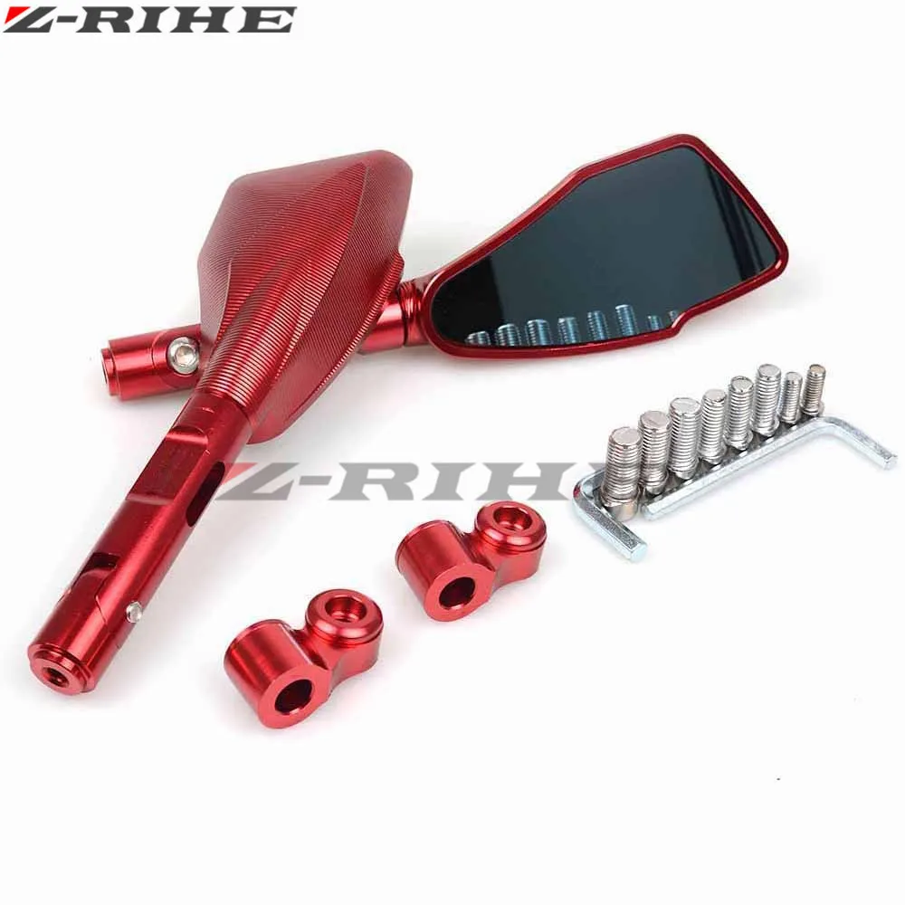 Motorcycle Mirrors motorbike moto CNC Rearview side Mirror Aluminum For honda CBR 1000 RR 1000RR CBR1000RR Cbr 600 yzf r3 | Автомобили и