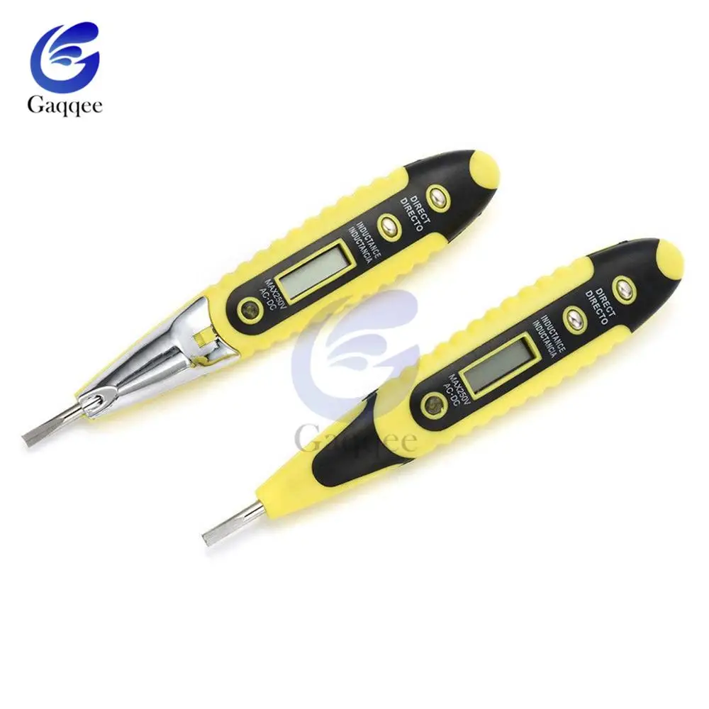 Цифровой тестовый карандаш многофункциональный er 12 250 В переменного тока
