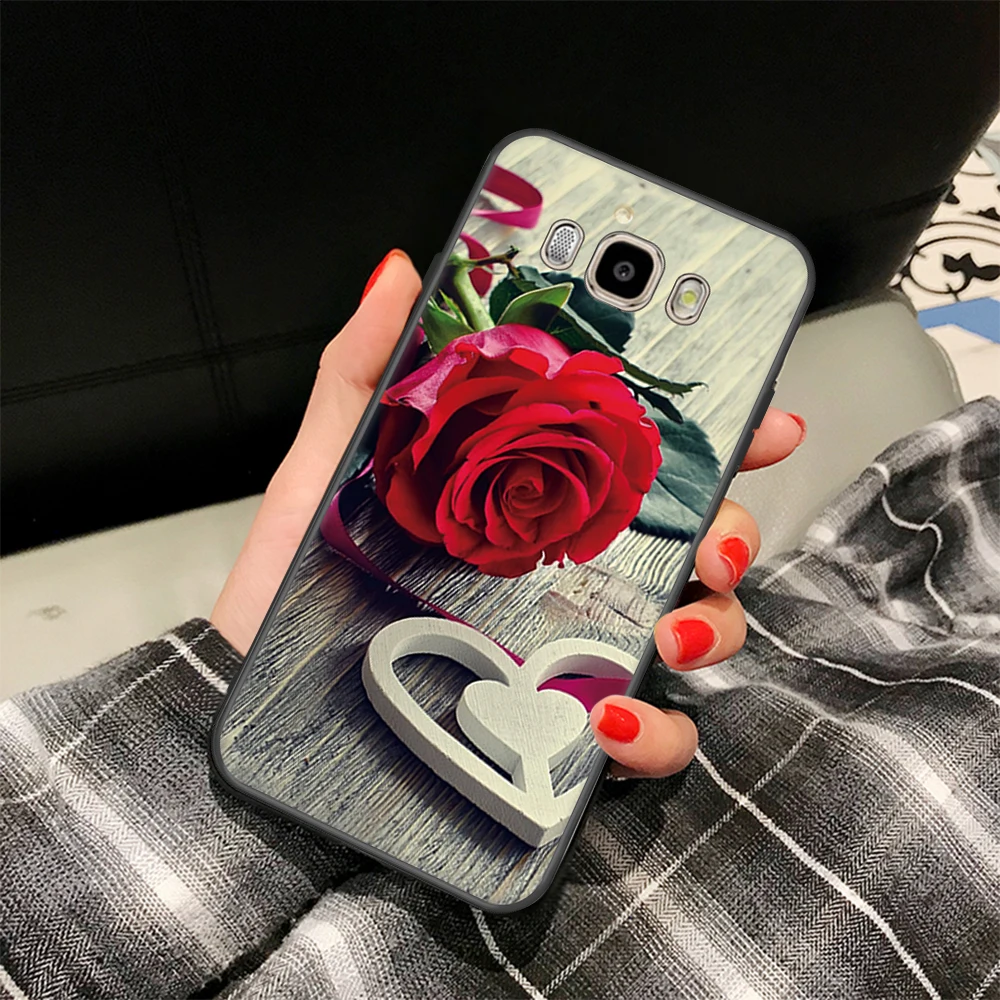 Любовь Сердце чехол для телефона для samsung Galaxy J5 J7 J3 A3 A5 A7 A6 A8 плюс S8 S9 S6 S7 Edge Note 8 9 мягкий чехол Coque