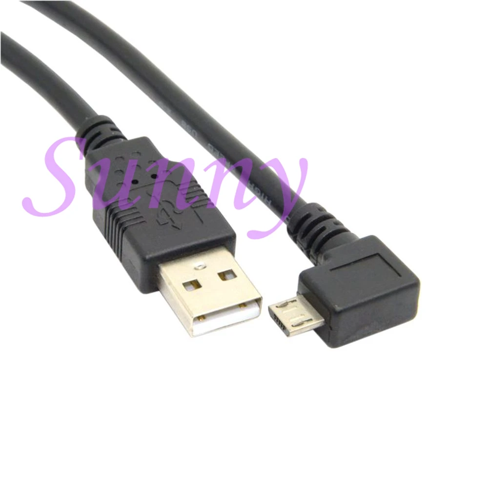 Micro USB 90 градусов правый угол папа к Tpye Зарядка синхронизации данных 0 25 м 1 5 3 для