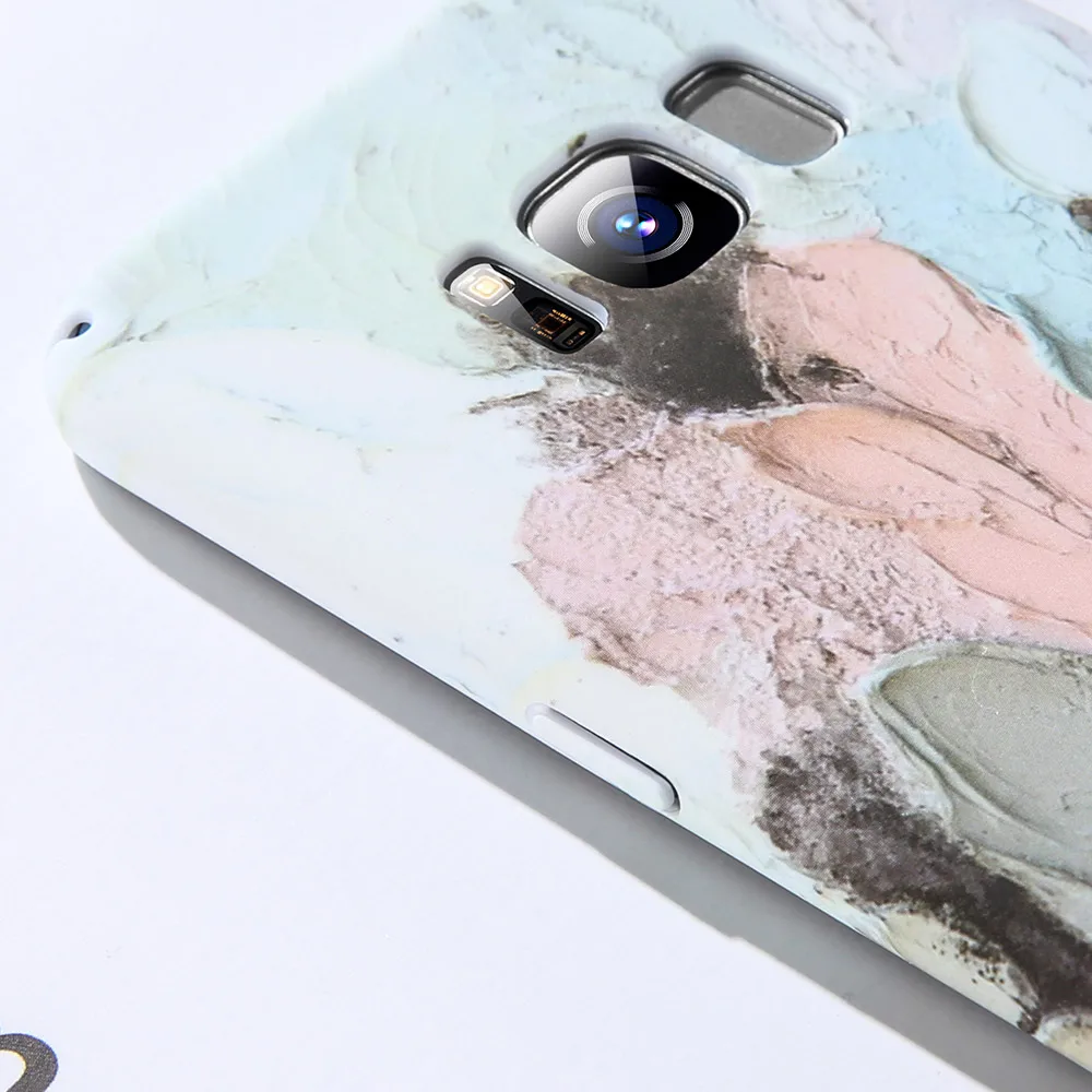 Чехол для Samsung Galaxy S8 S9 A50 S7 edge рельефные светящиеся Чехлы A8 A7 A9 2018 |