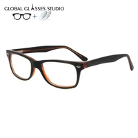 19553 women acetate glasses frame eyewear eyeglasses reading myopia prescription lens 1 56 index