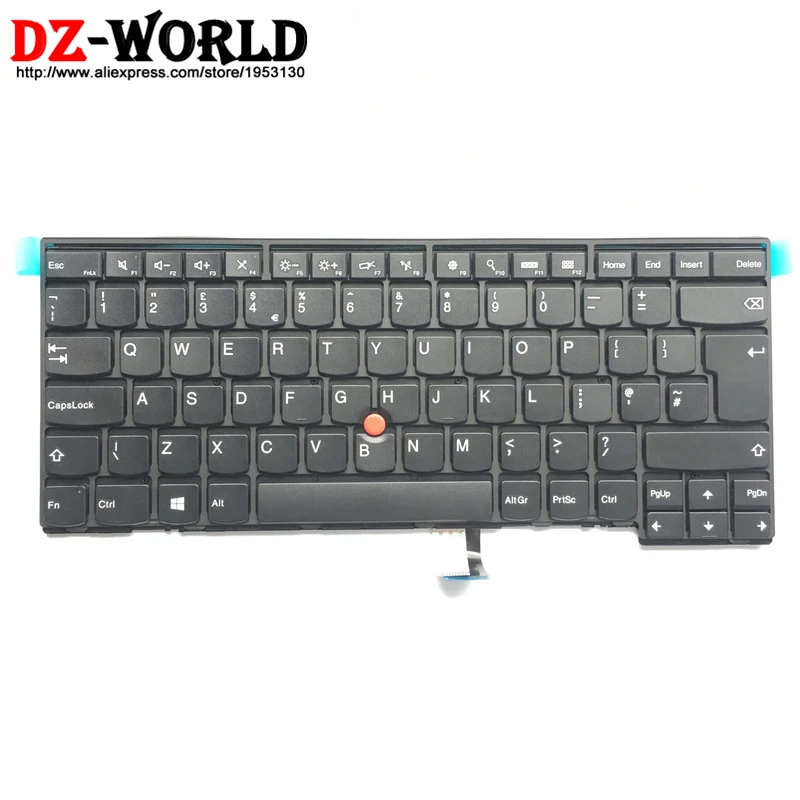 Новый/оригинальная ГБ британский английский клавиатура для Thinkpad T440 T440S T431S T440P T450