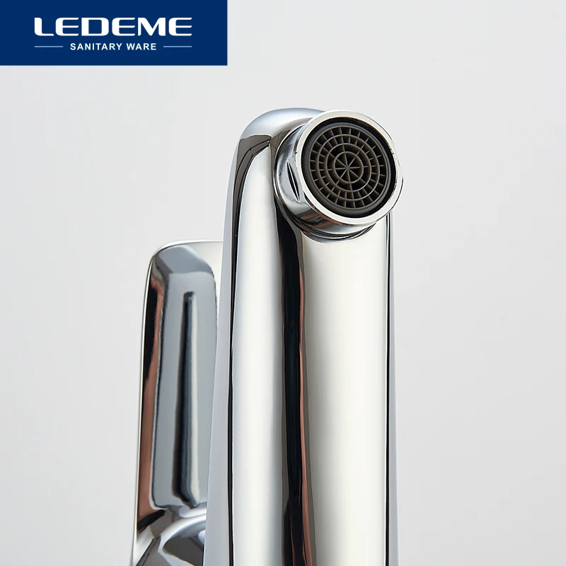 LEDEME Смеситель для умывальника латунь Цвет: хром L1051|bathroom basin faucet|basin faucetwater tap |