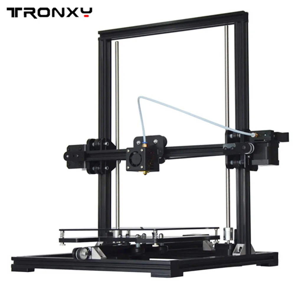 Tronxy X3 3D принтеры &quotсделай сам&quot в дизайнерской металлической оправе экструдер