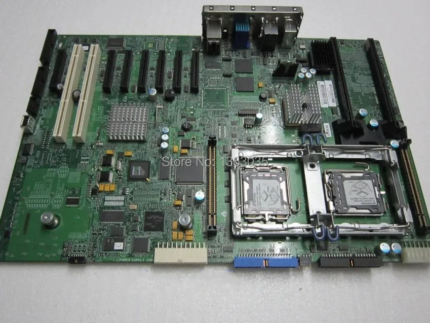 Материнская плата XEON двухъядерный процессор 434719 001 013046 ML370 G5 |server motherboard|motherboard