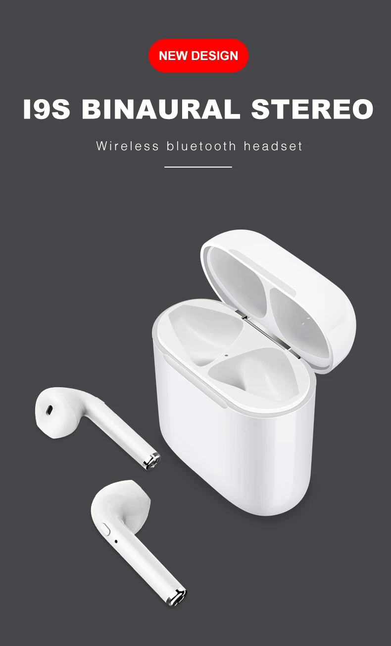 I9S TWS гарнитура беспроводная Bluetooth 5,0 наушники-вкладыши для Android Iphone гарнитура Мини 1:1 наушники-вкладыши для мобильного телефона