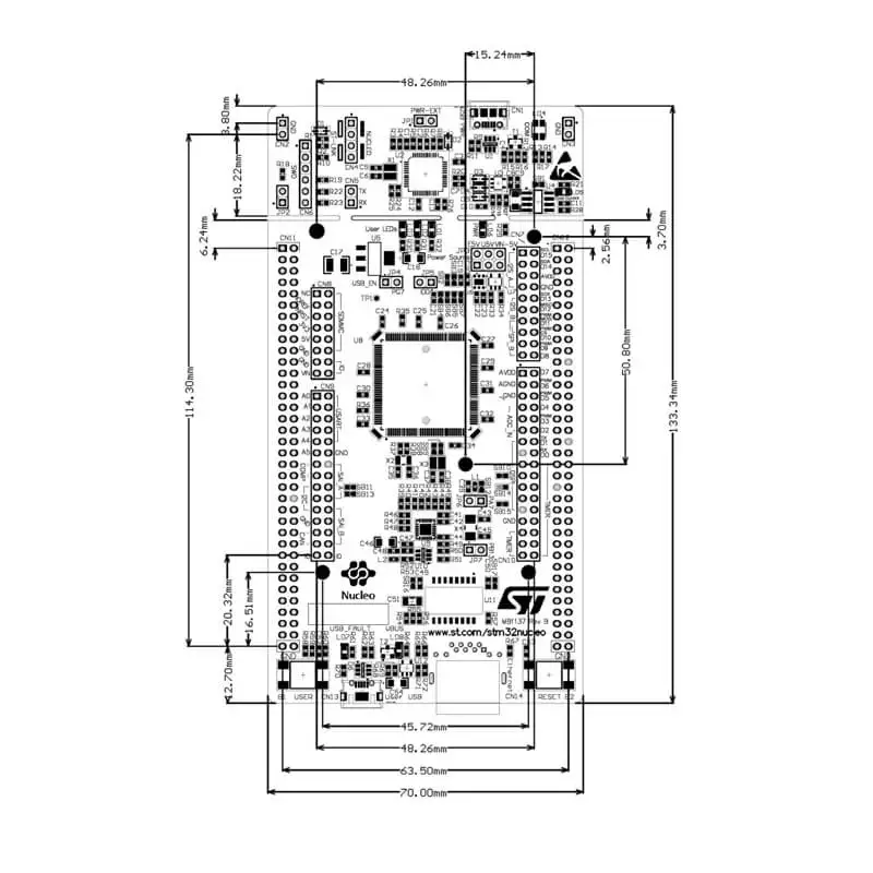 Официальная демо плата ST Φ stm32f429при arduino| |