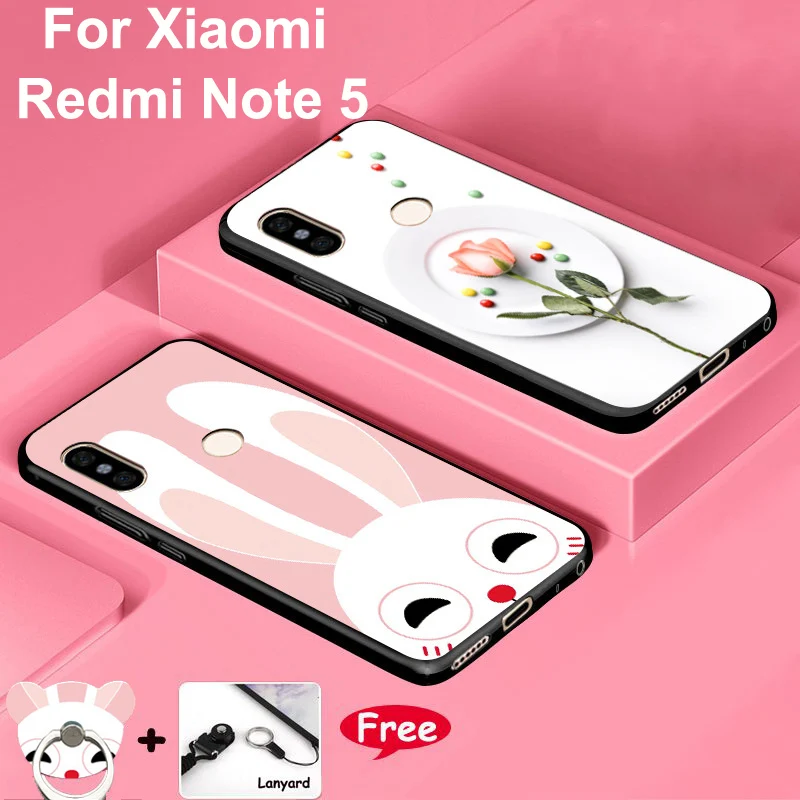 Чехлы для телефонов Xiaomi Redmi Note 5, мягкий силиконовый чехол, сумка для Redmi Note 5 5,99 дюйма