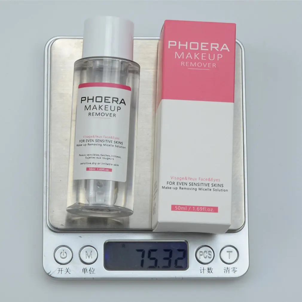 PHOERA 50 мл очищающая и удаляющая макияж вода 1 шт. высокая производительность