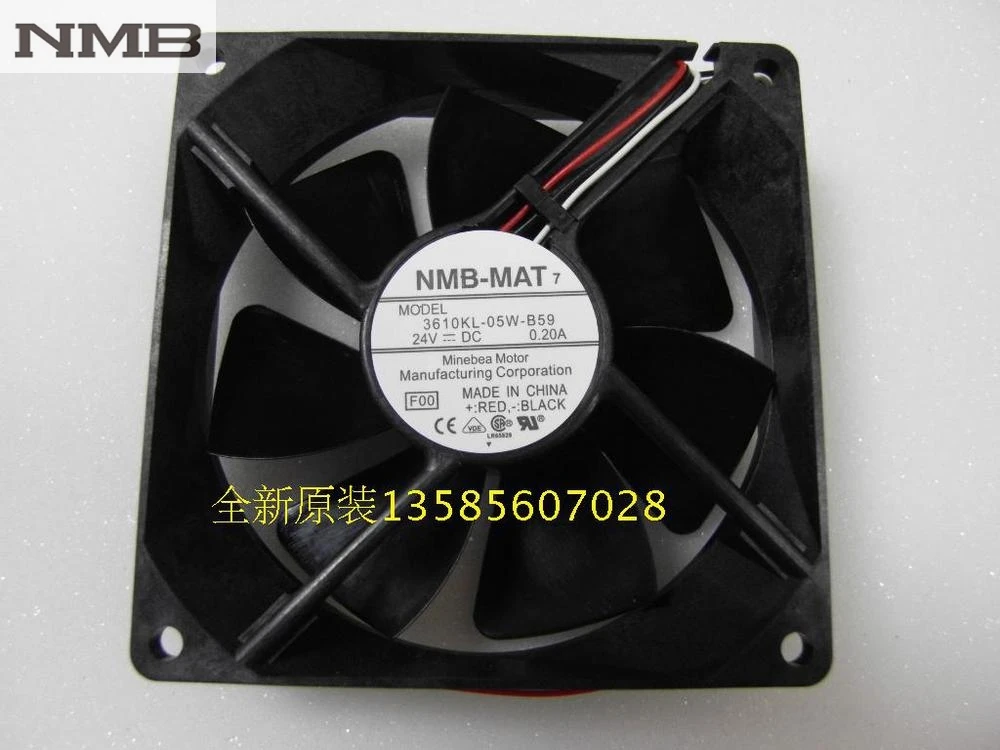 Вентилятор NMB 3610KL 05W B59 9225 24В 3 линии с сигнализацией|fan blower|nmb fannmb blower |