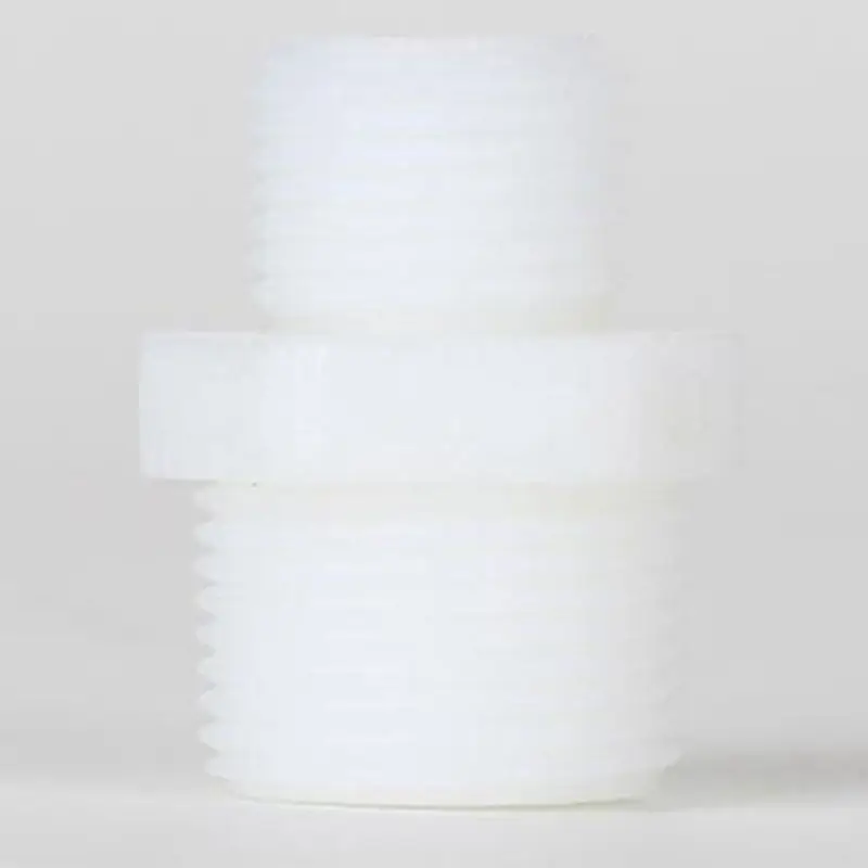 Фитинг для труб с наружной резьбой BSP 1/2 дюйма до 3/4 нейлоновый пластиковый прямой