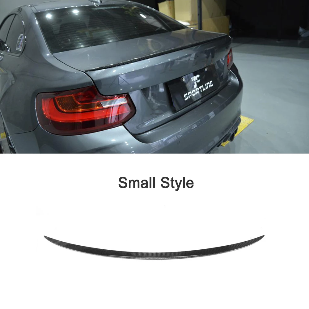 Для BMW F87 M2 F22 F23 220i 228i 230i M235i M240i купе 2014 2019 углеродного волокна Задняя накладка на