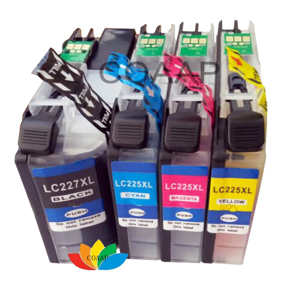 1 комплект чернильных картриджей для Brother LC227 LC225 DCP J4120DW J5320DW J5625DW J5720DW J5620DW J5620DW|ink