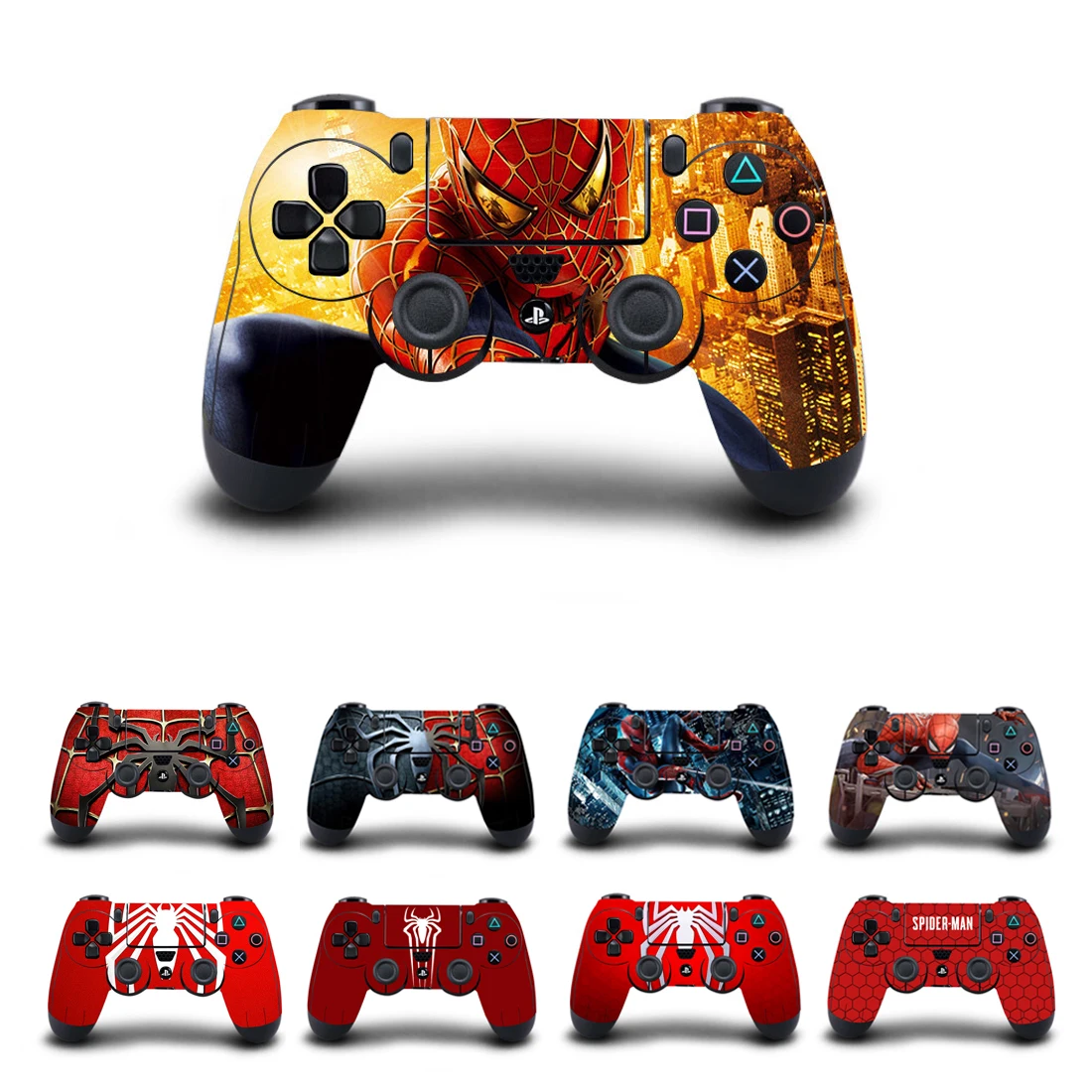 Пара контроллер кожи полное покрытие наклейка для Playstation 4 Dualshock геймпад