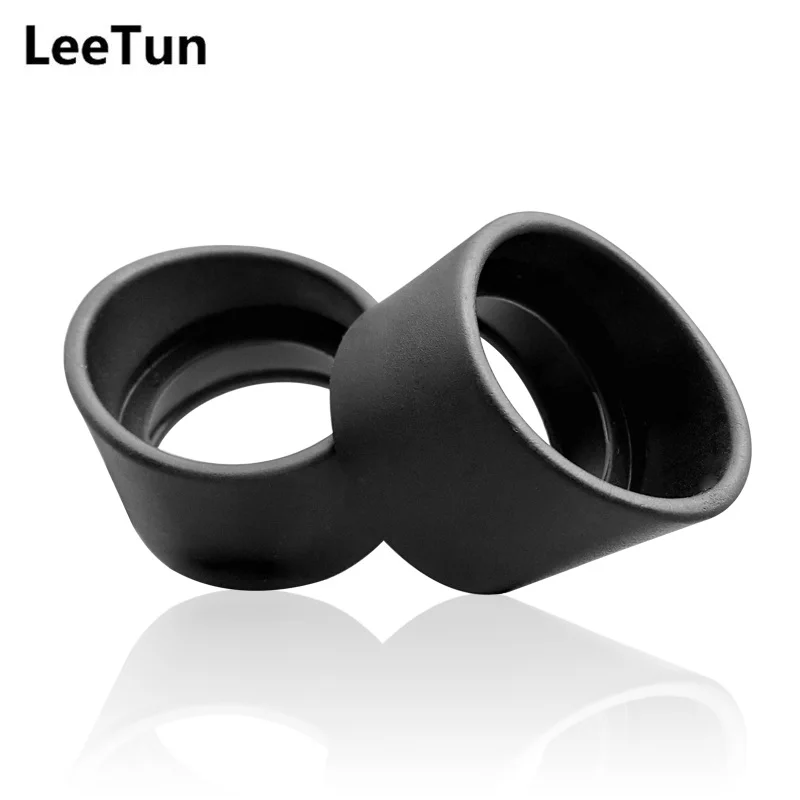 2 шт. резиновые глазные чашки глаз Защитные козырьки для 32-мм 35 мм микроскоп