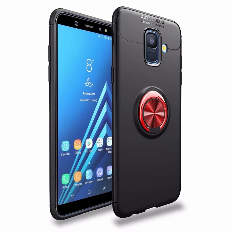 Чехол для Samsung Galaxy A6 5 6 &quot магнитный автомобильный держатель чехлы GalaxyA6 чехол