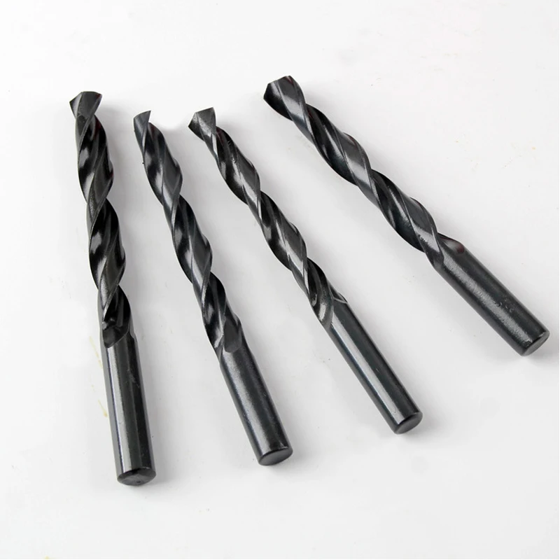 

25 Pcs/set 1-13mm Black Twist Drill Set High Quality Spiral Drill Hand Tools High Speed Steel Drill Bit Group Iron Box Pack