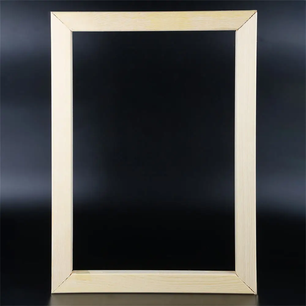 Рамка из натурального дерева для художественной картины на холсте DIY настенный плакат Алмазная картина рамка для вышивки крестом ремесло