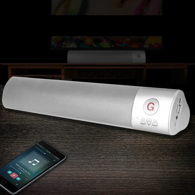LEORY WM13 беспроводной домашний кинотеатр Мини bluetooth динамик Портативный 1500 мАч 3D
