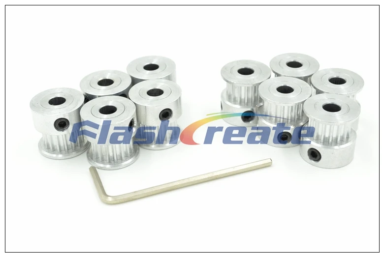 Шкив ГРМ POWGE с отверстием 5/6/6 35/8 мм 16 зубьев 10 шт.|pulley bore|timing pulley boret2.5 timing |