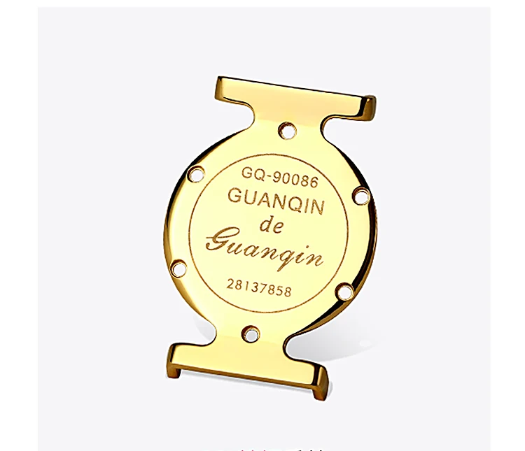 GUANQIN, женские часы, Роскошные, Топ бренд, часы, повседневные, модные, ультра тонкие, 6 мм, дизайн, золото, серебро, сталь, платье, кварцевые часы для девочек