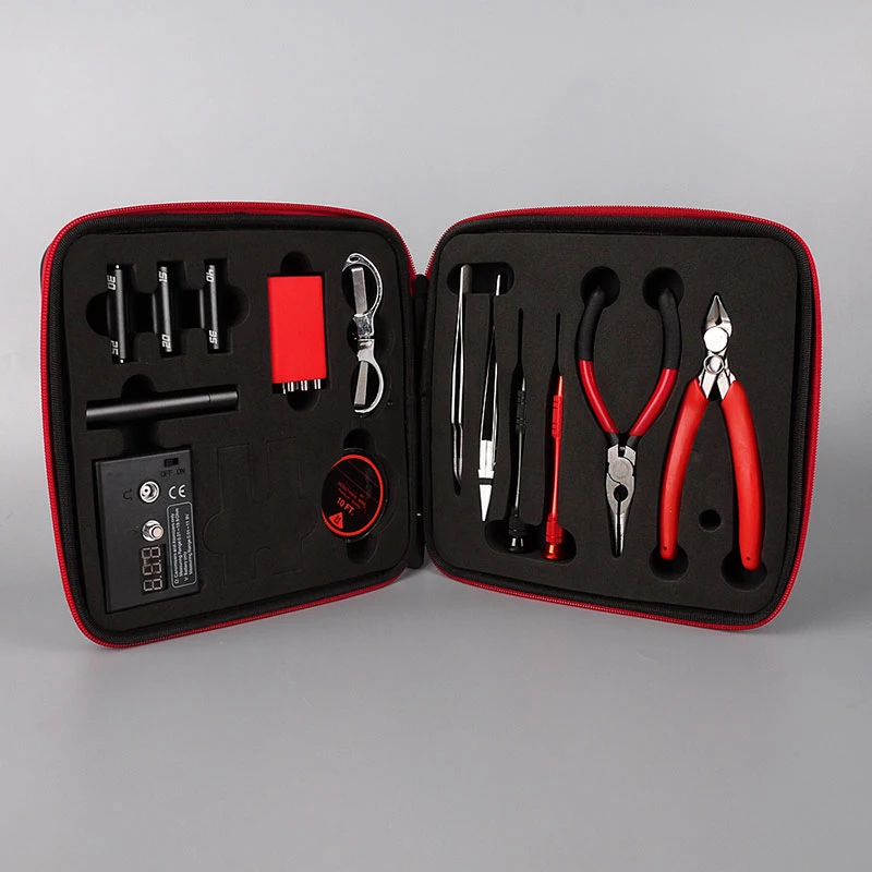 V2 Jig Meter DIY Kit все в одном электронная сигарета Vape керамический Пинцет Тепловая