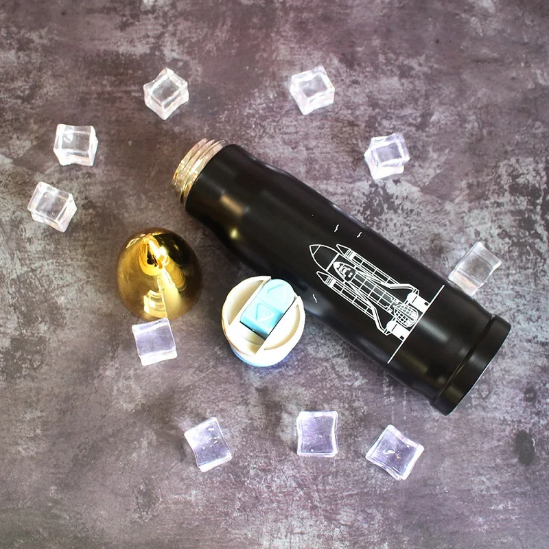 Переносной термос Спортивная бутылка для воды с двойными стенками из