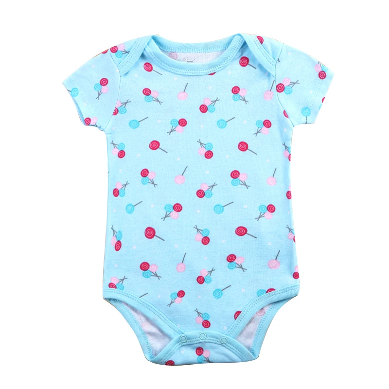 2018 детские комбинезоны летняя одежда для мальчиков и девочек модная с рисунком