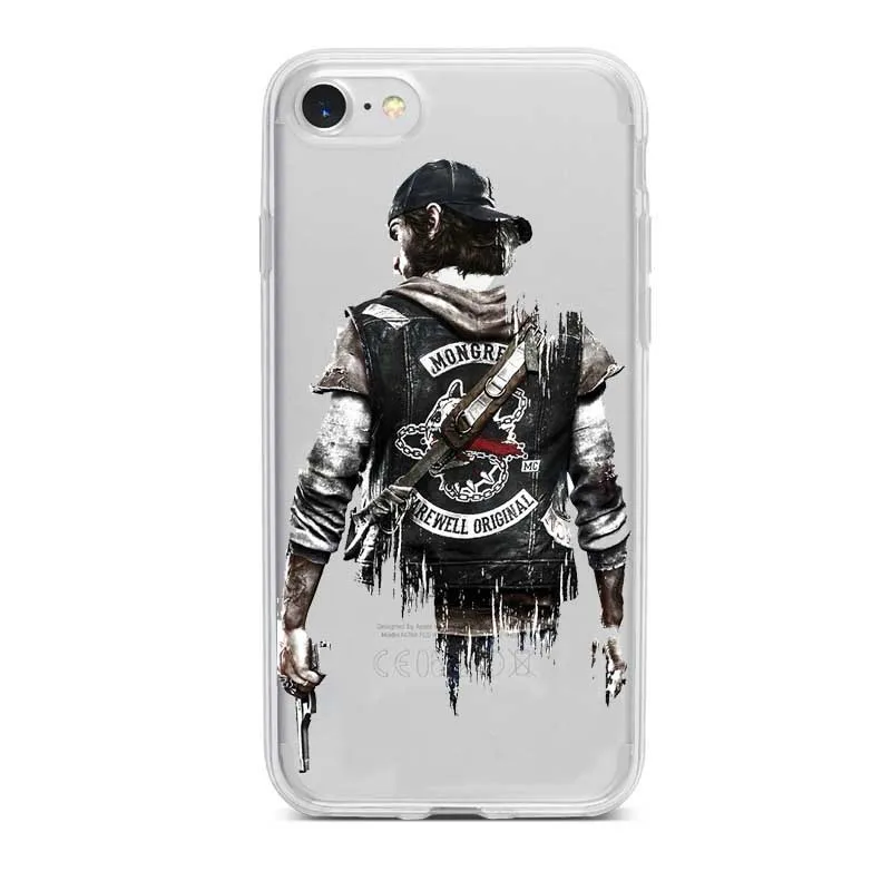 Cool game Days Gone логотип Deacon тонкий силиконовый прозрачный мягкий чехол для телефона