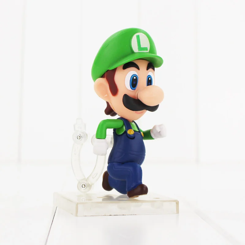 Nendoroid Super Mario Bros фигурка игрушки Марио 473 Луиджи 393 с жабой гриб Гумба призрак пуля отличная модель куклы для детей